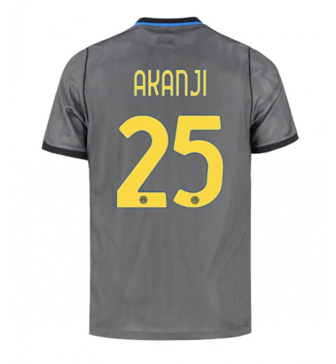 Inter Milan Manuel Akanji #25 Alternativní Dres 2026-27 Krátký Rukáv Inter Milan Manuel Akanji #25 Alternativní Dres 2026-27 Krátký Rukáv